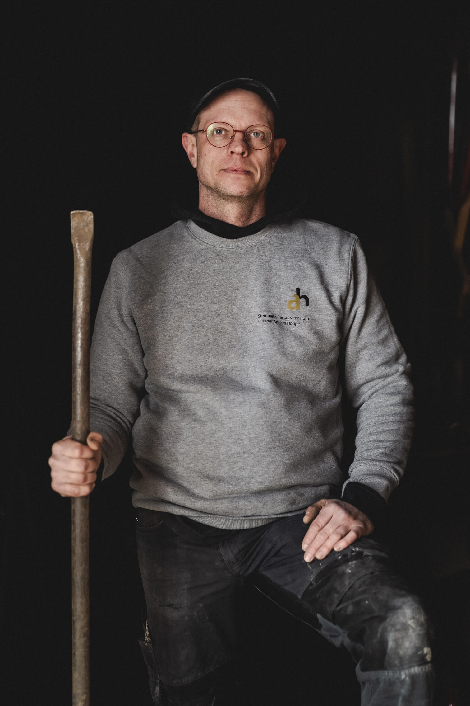 Hutton Stephan Vorarbeiter Grabmal